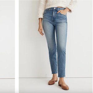 Madewell Women’s The Perfect Vintage Jean with Raw Hem, size 25